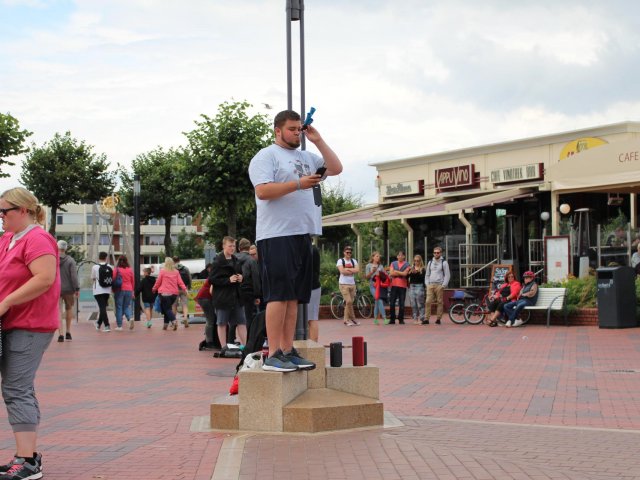Bilder 23.07.2017 Flashmob