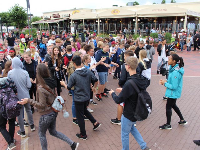 Bilder 23.07.2017 Flashmob