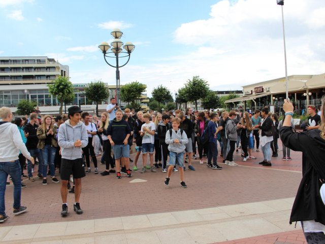 Bilder 23.07.2017 Flashmob