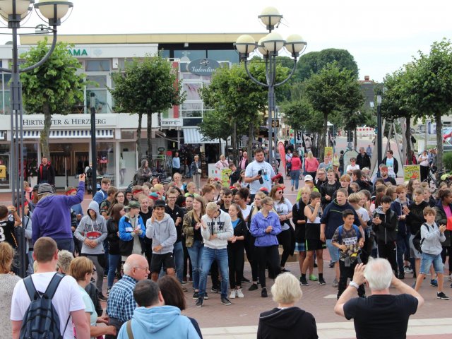 Bilder 23.07.2017 Flashmob