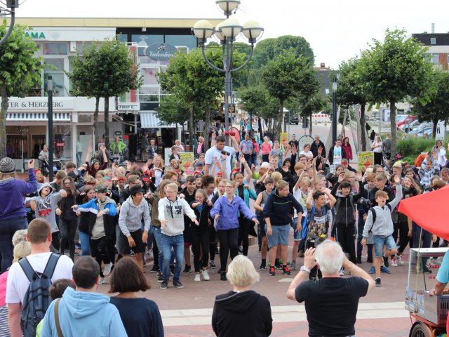 Bilder 23.07.2017 Flashmob