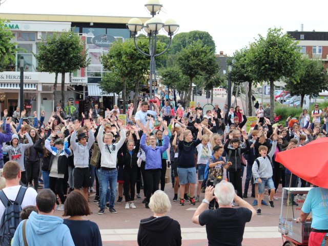Bilder 23.07.2017 Flashmob