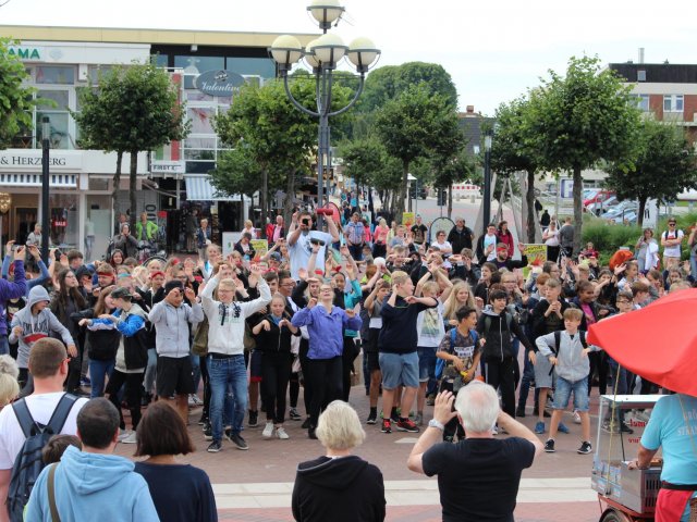 Bilder 23.07.2017 Flashmob