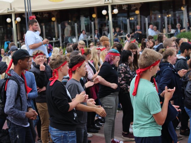 Bilder 23.07.2017 Flashmob