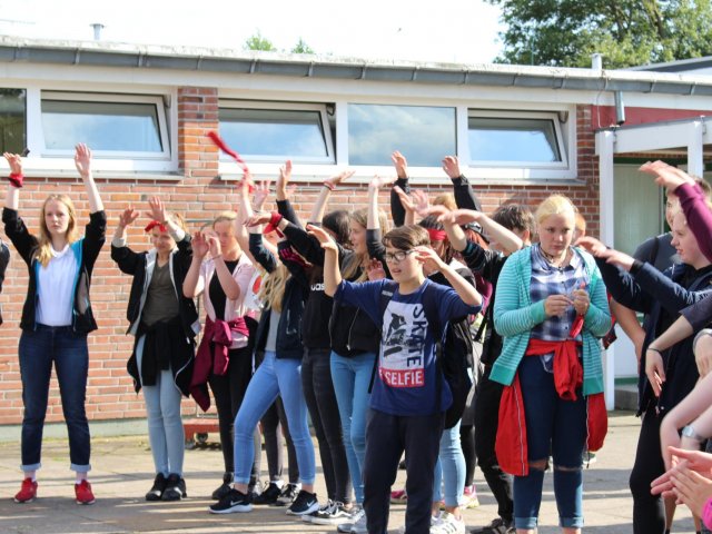 Bilder 23.07.2017 Flashmob